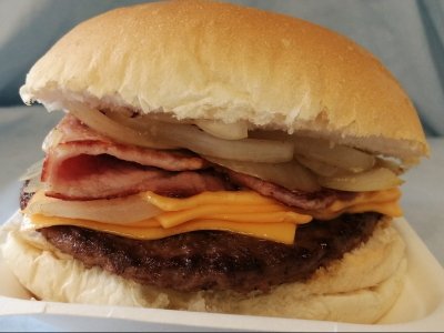 ¼lb Bacon Cheese Burger 